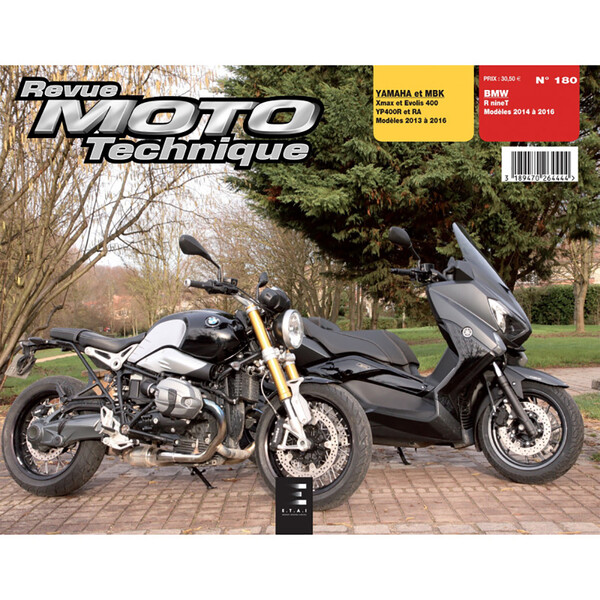 Etai - RMT 180 BMW R nineT (2014 à 2016) et YAMAHA & MBK 400 (2013 à 2016)