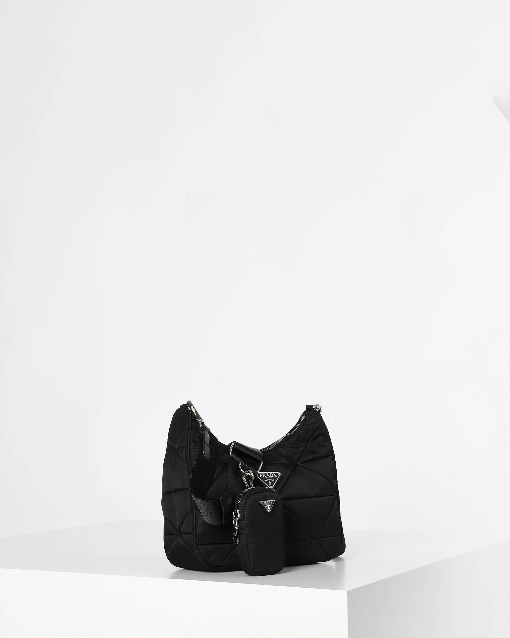 Prada| Damen Hobo Tasche RE-NYLON PADDED SHOULDER BAG