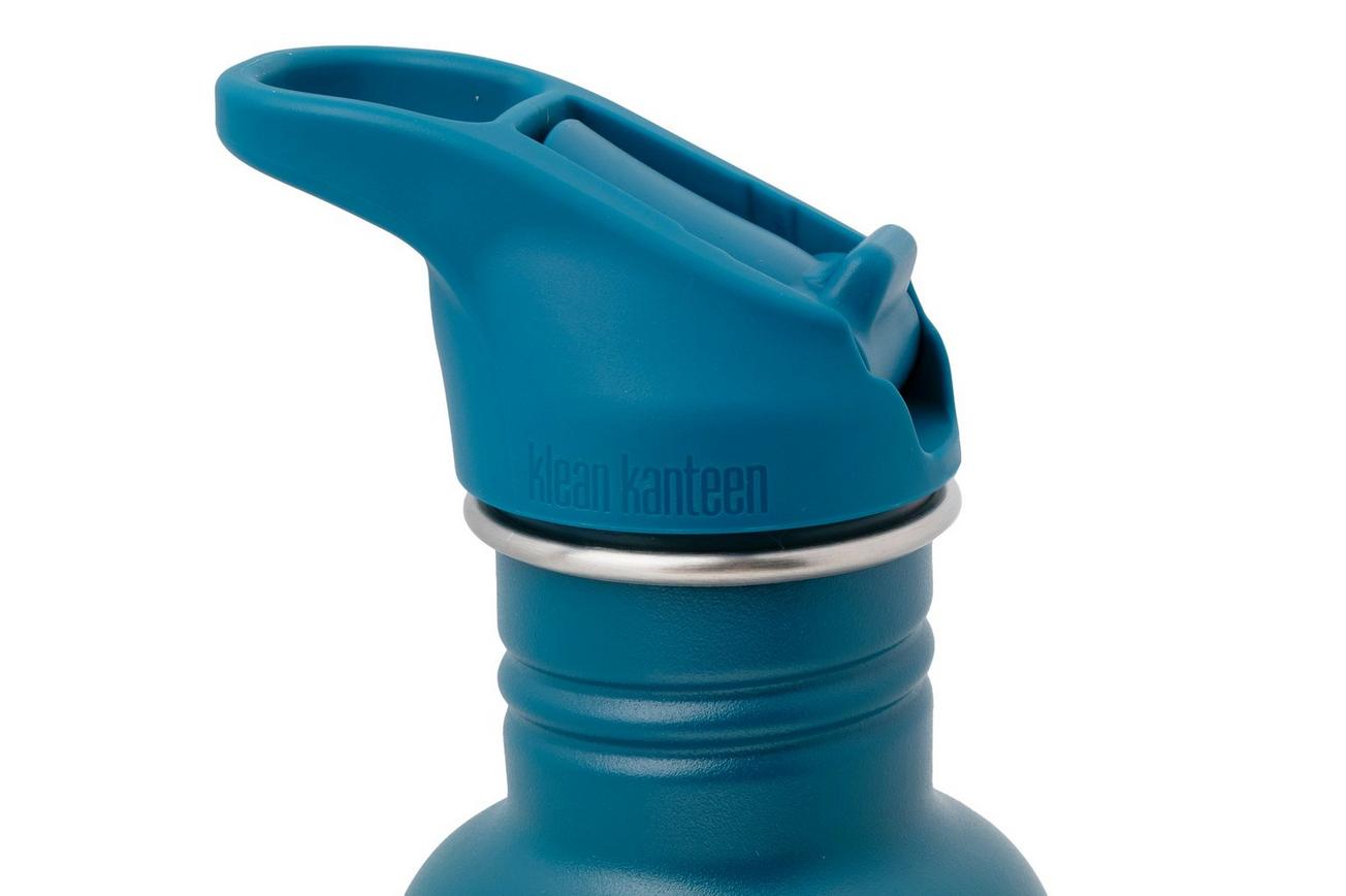 Klean Kanteen Classic Water Bottle 1011194 Corsair, Flip Seal Sport Cap, drinkfles, 800 ml