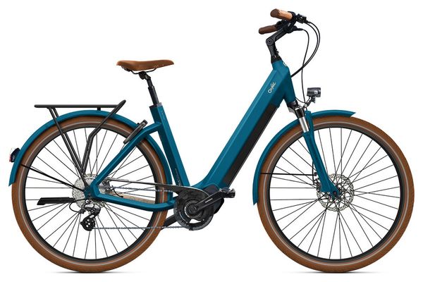 Vélo de Ville Électrique O2 Feel iSwan City Up 5.1 Univ Shimano Altus 8V 432 Wh 28'' Bleu Cobalt - Produit Reconditionné