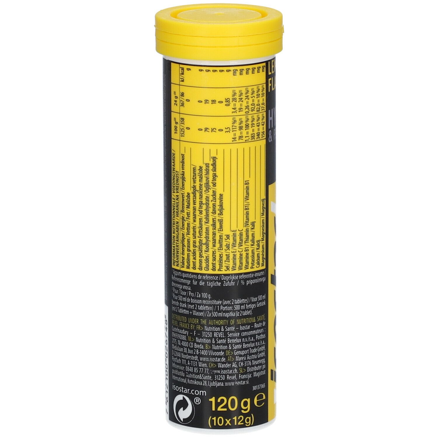 Isostar Fast Hydration Powertabs Zitrone