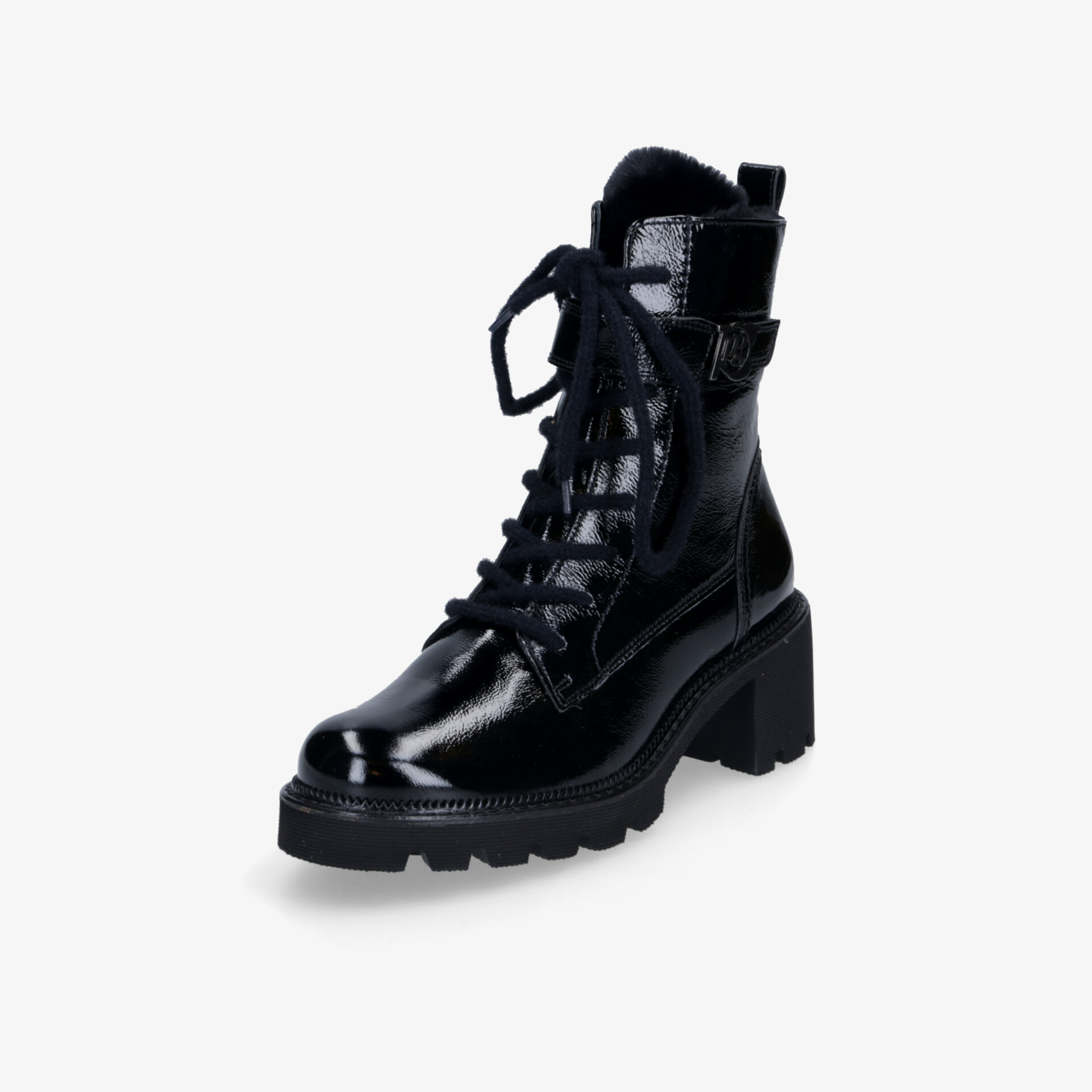 paul green Unisex Biker Boots schwarz