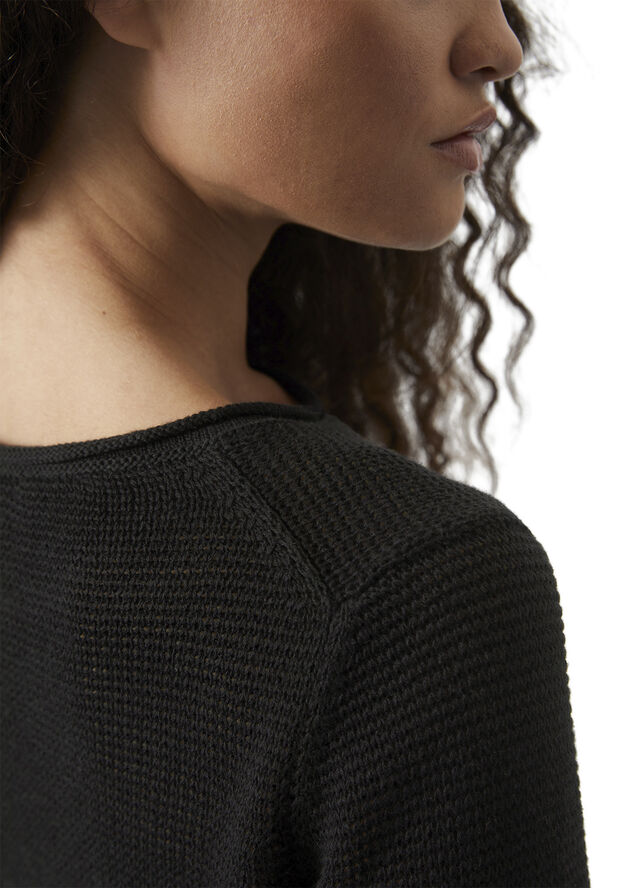 Marc O’Polo Pullover, longsleeve, roundneck Black