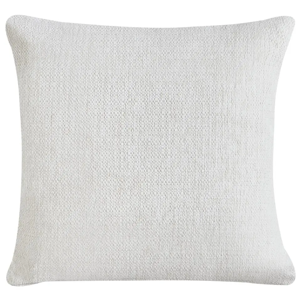 LUVOS - Fauteuil - Gebroken wit - Stof