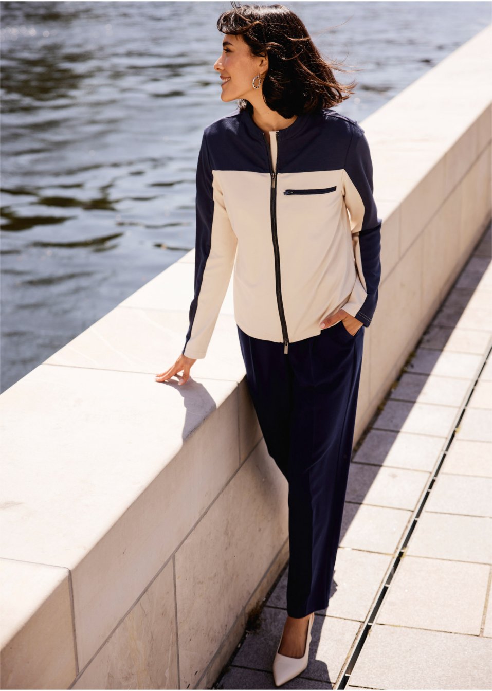 Pantalon taille extensible