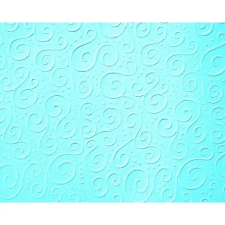 Heyda Prägekarton Milano hellblau, DIN A4