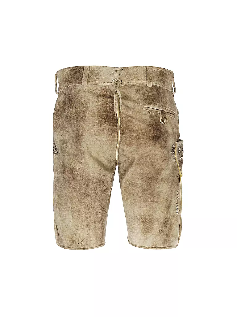 BECKERT Trachten Lederhose LICHTENSTEIN  braun