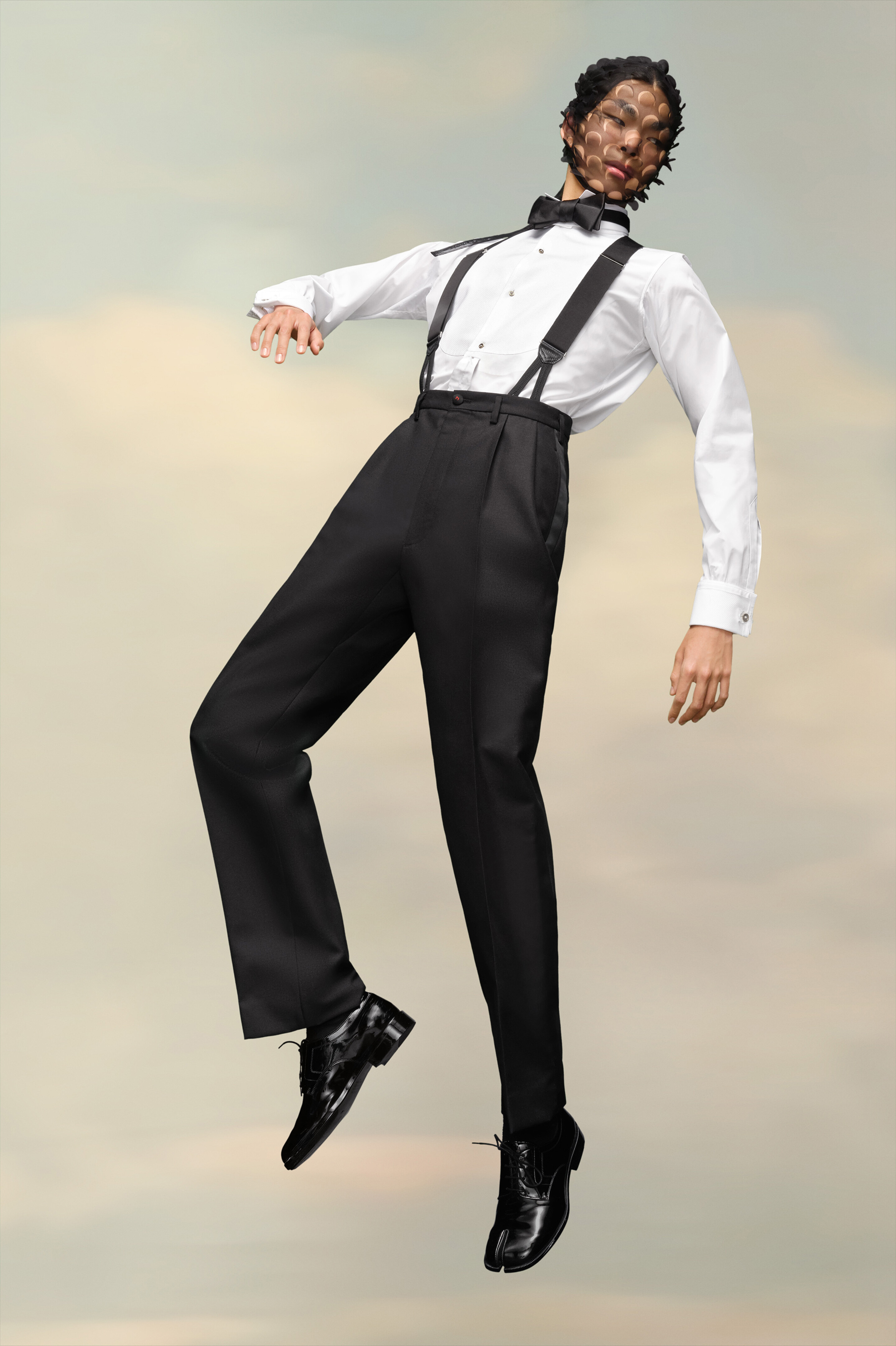Pantalon en mohair anglais