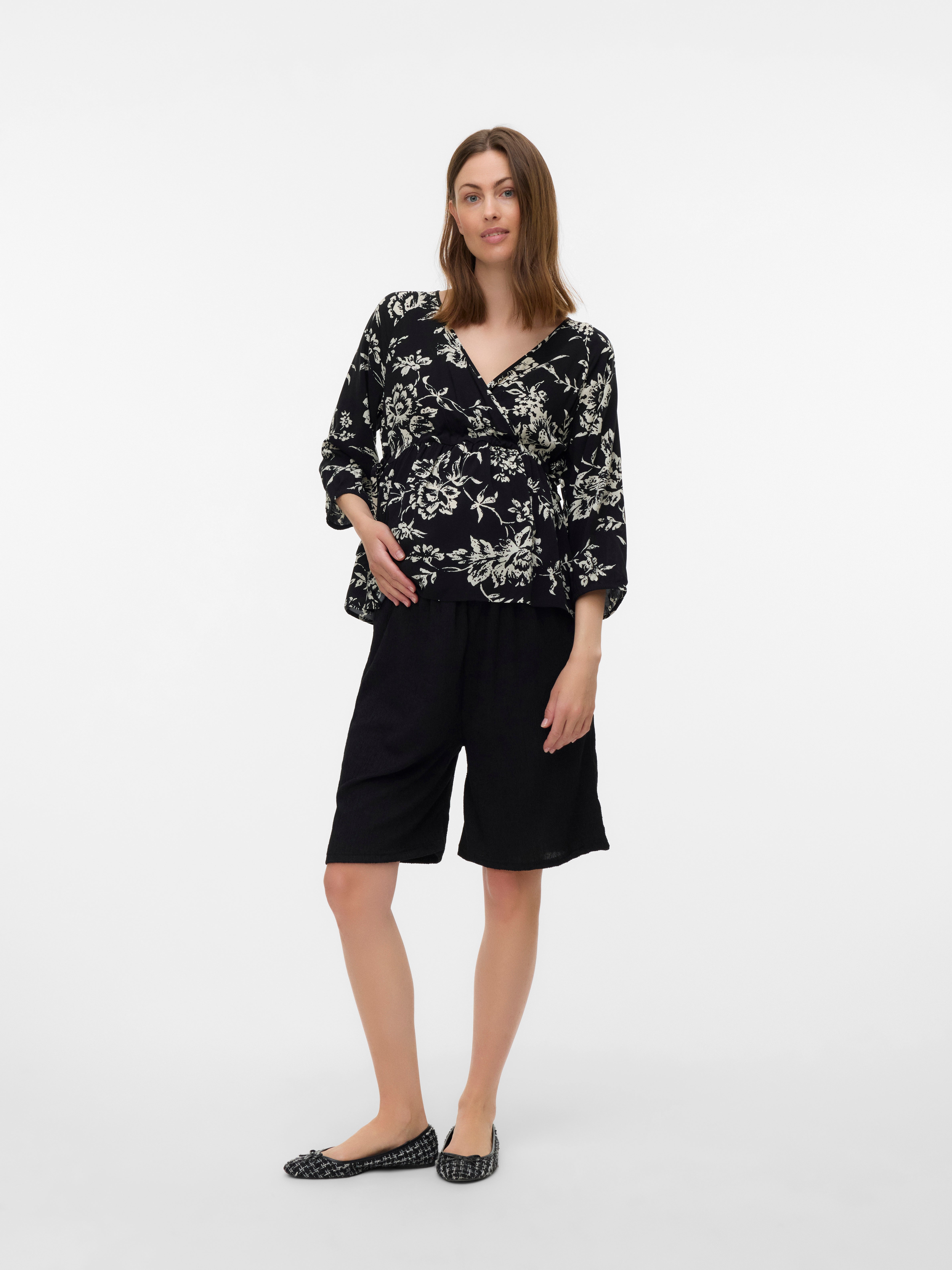 Regular fit High rise Shorts