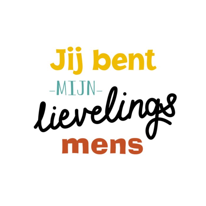 Greetz | Liefdeskaart | lievelingsmens