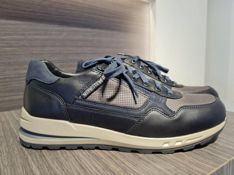 Mephisto BRADLEY~RANDY~~~~~~~~~~~~~~~~~ Vrije tijdsschoenenHeren veterschoenHeren sneakersCasual Zwart