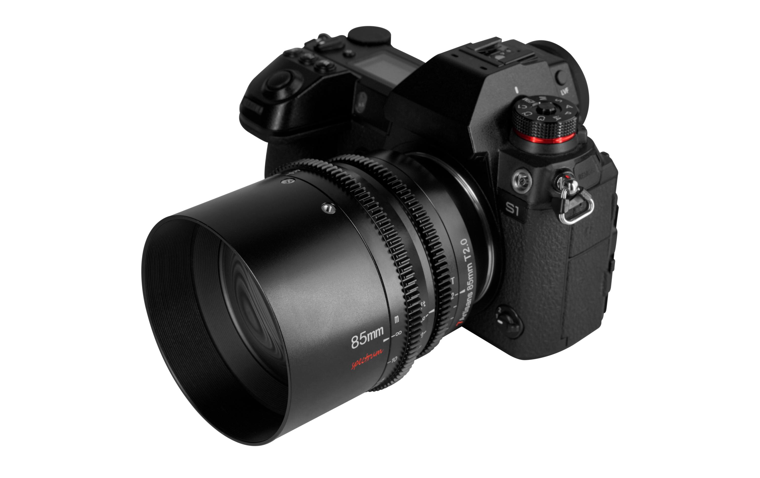 Festbrennweite 85mm T2.0 – L-Mount<br>Vollformat Filmobjektiv für spiegellose Kameras