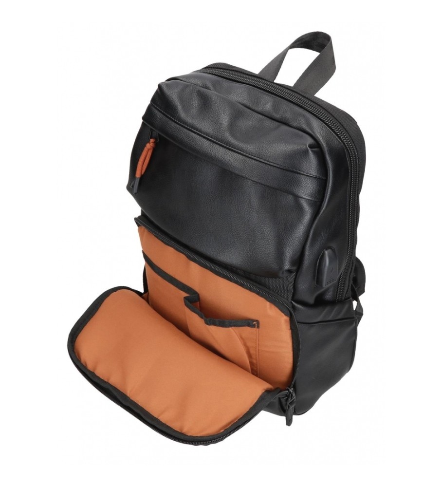Mochila para laptop Pepe Jeans Egham preta