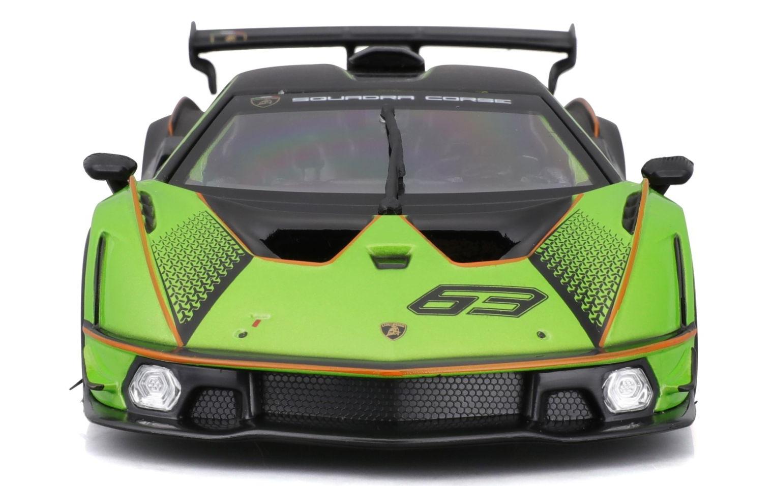 Race Lamborghini Essenza SCV12 Grün 1:24Sammlermodell im Massstab 1:24