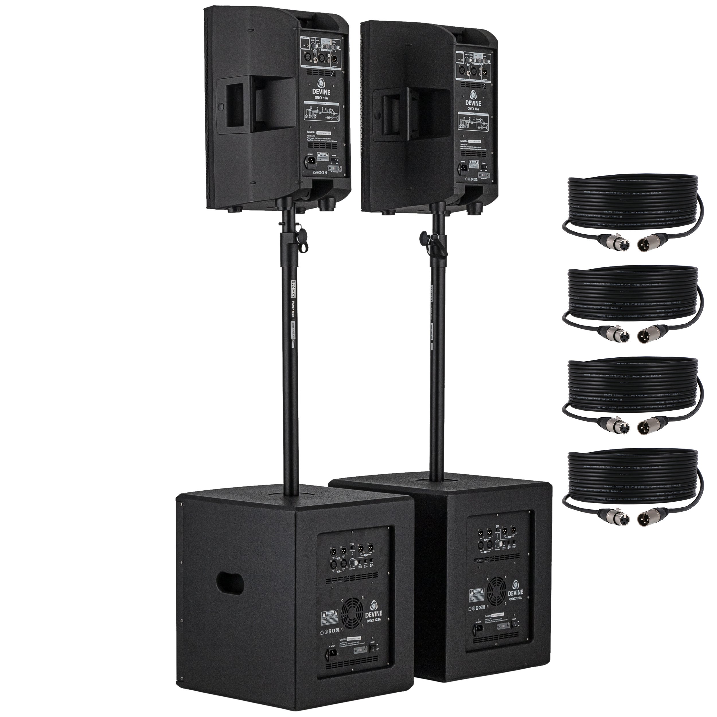 Devine Onyx 10A (2x) + 12SA (2x) set