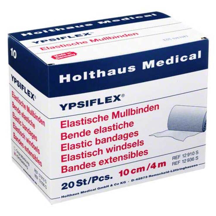 Mullbinden 4mx10cm elastisch, 20 St