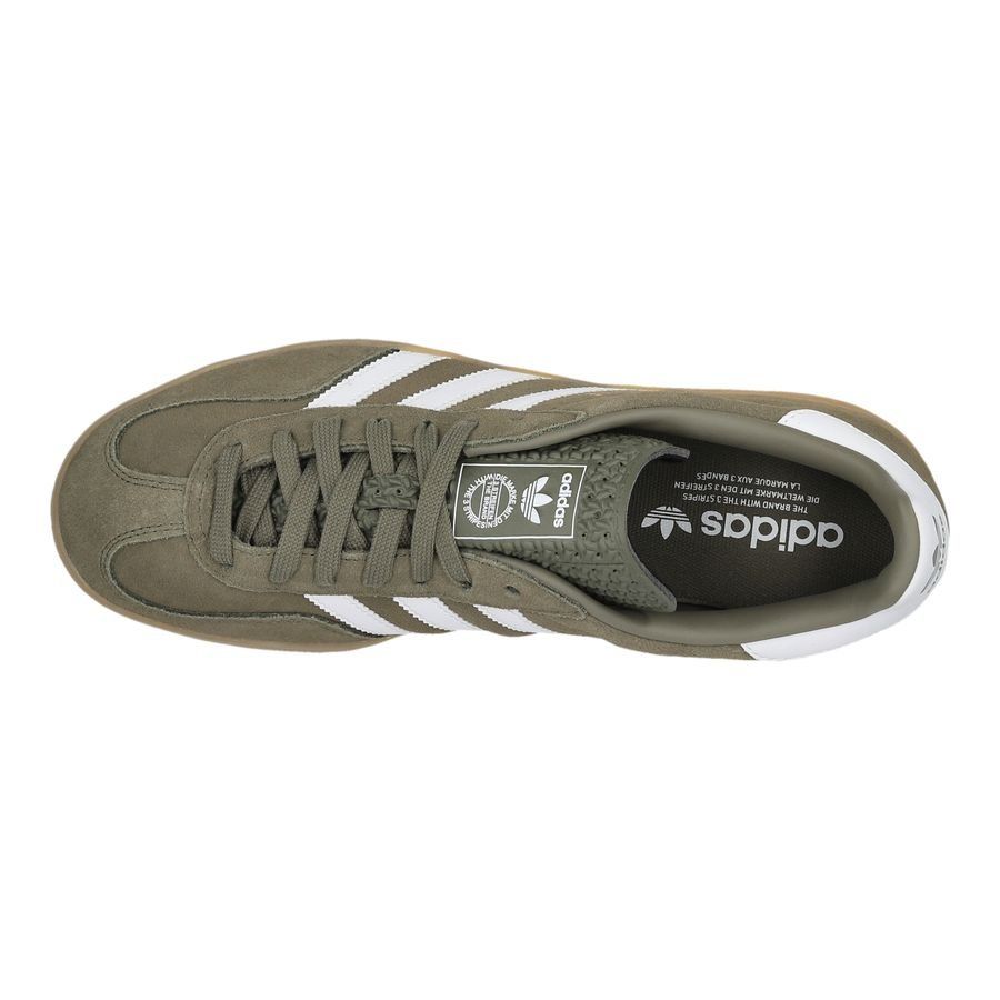 adidas Originals Chaussures Gazelle - Olive Strata/Blanc/Doré