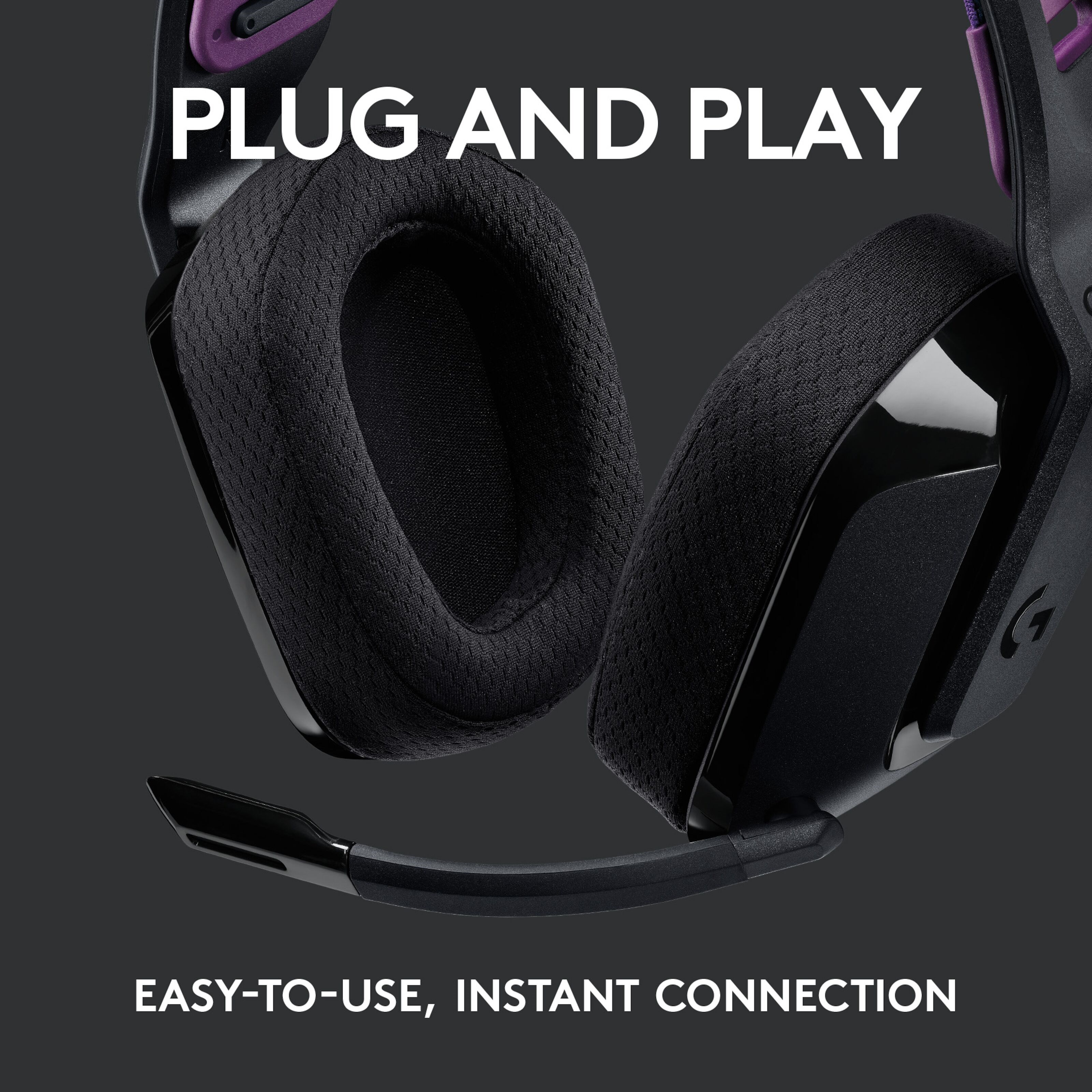 Logitech G 535 Lightspeed Trådløst gamingheadset