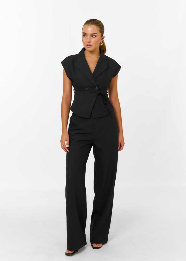Audrey gilet zwart