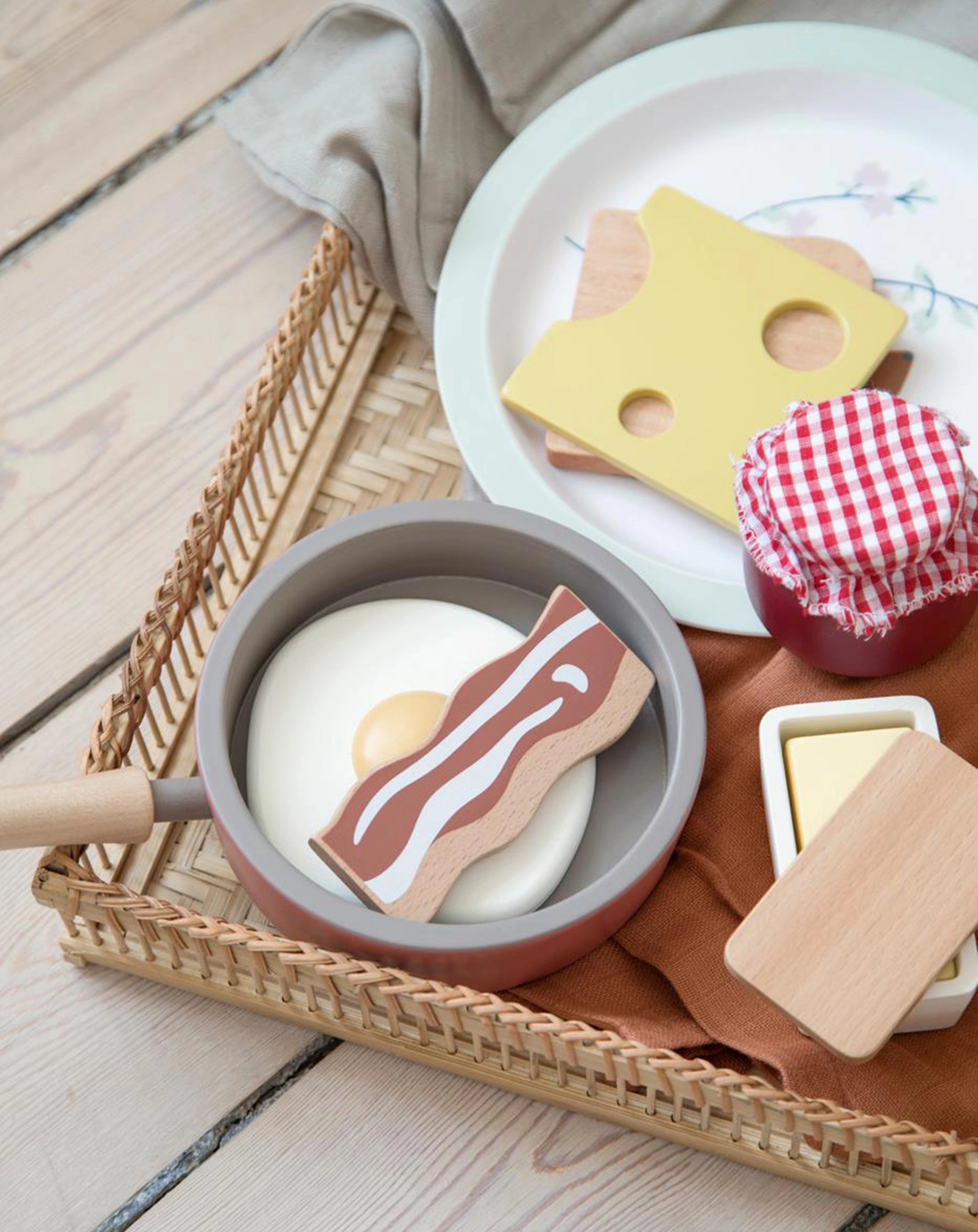 Spiel-Lebensmittel FRÜHSTÜCK 6-teilig
