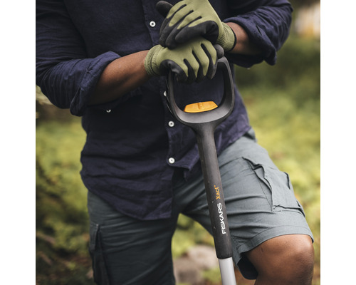 Fiskars Xact telescopische spade, puntig
