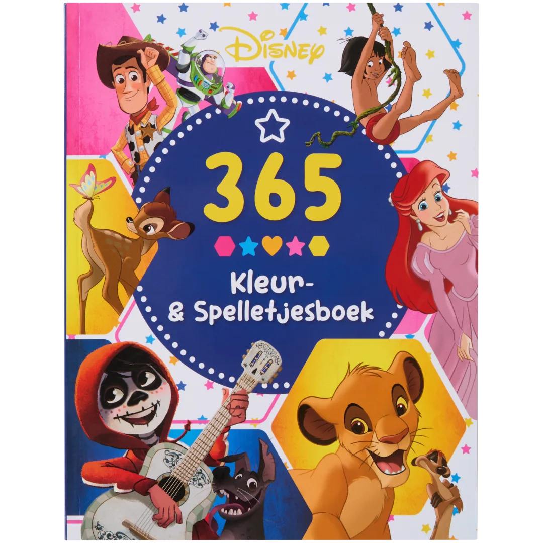 Spelletjes- en kleurboek Diverse varianten