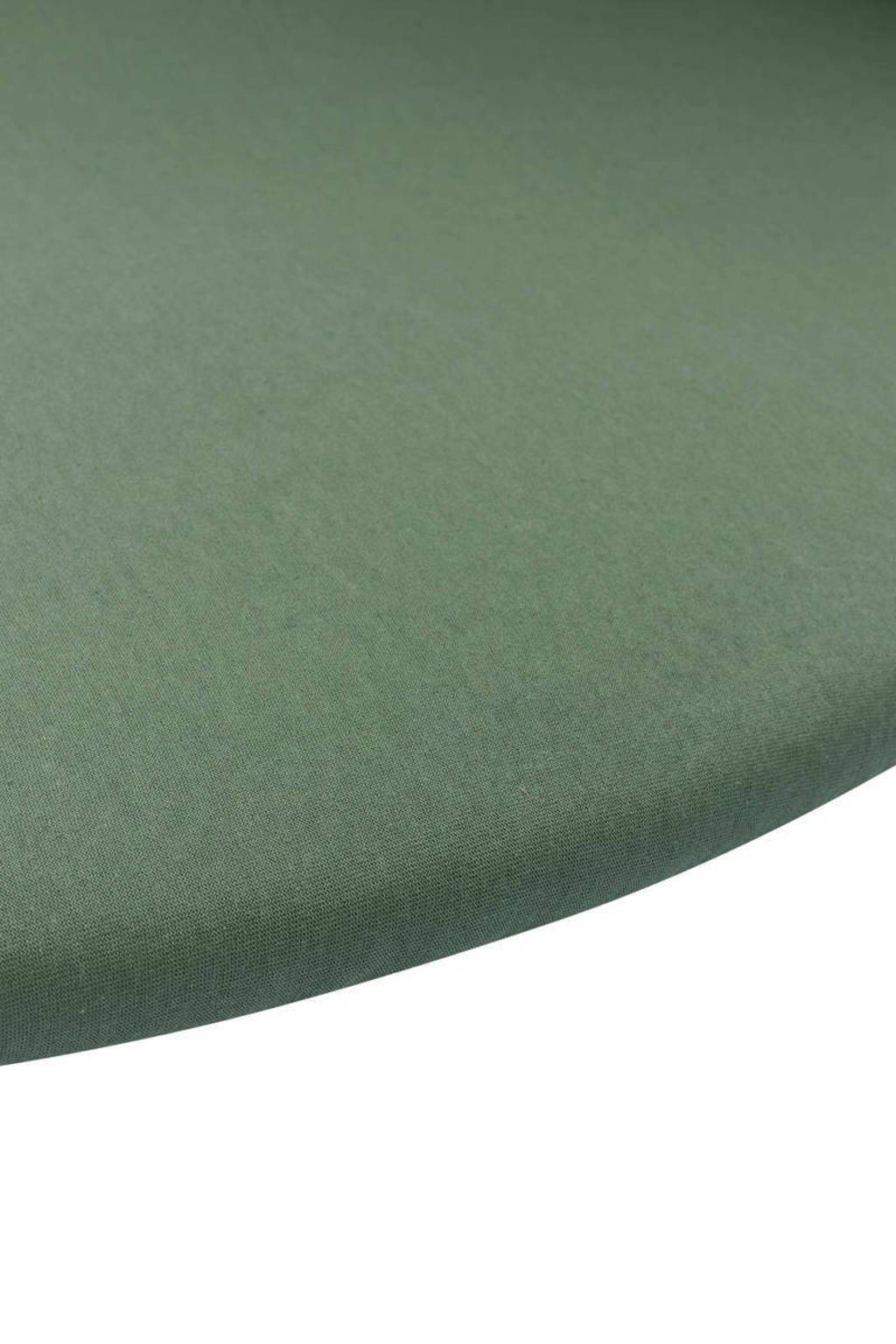 jersey hoeslaken boxmatras rond 90/95cm groen