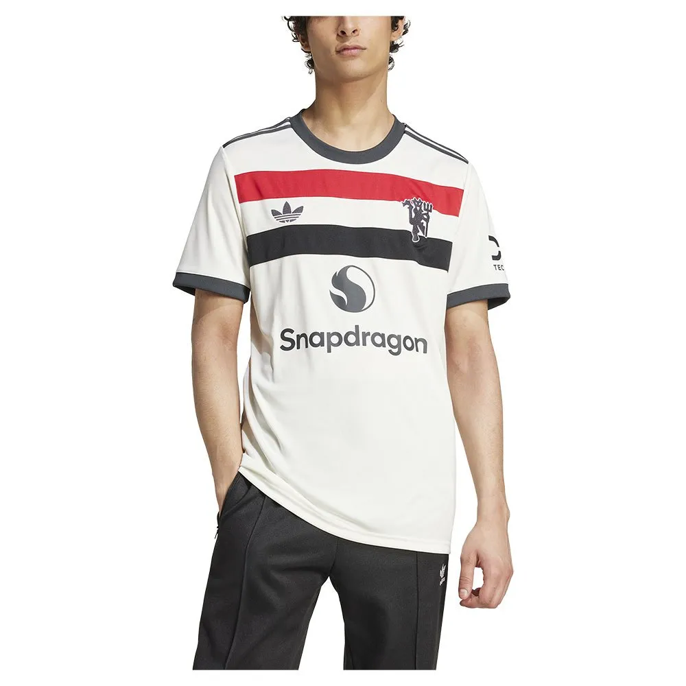adidas Manchester United 24/25 3 Stripes kurzarm-T-shirt