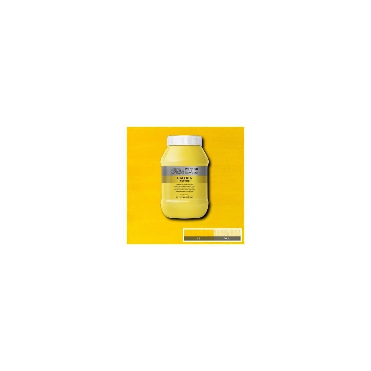 Galeria Acrylic 1L Cad Yel Medium Hue 120