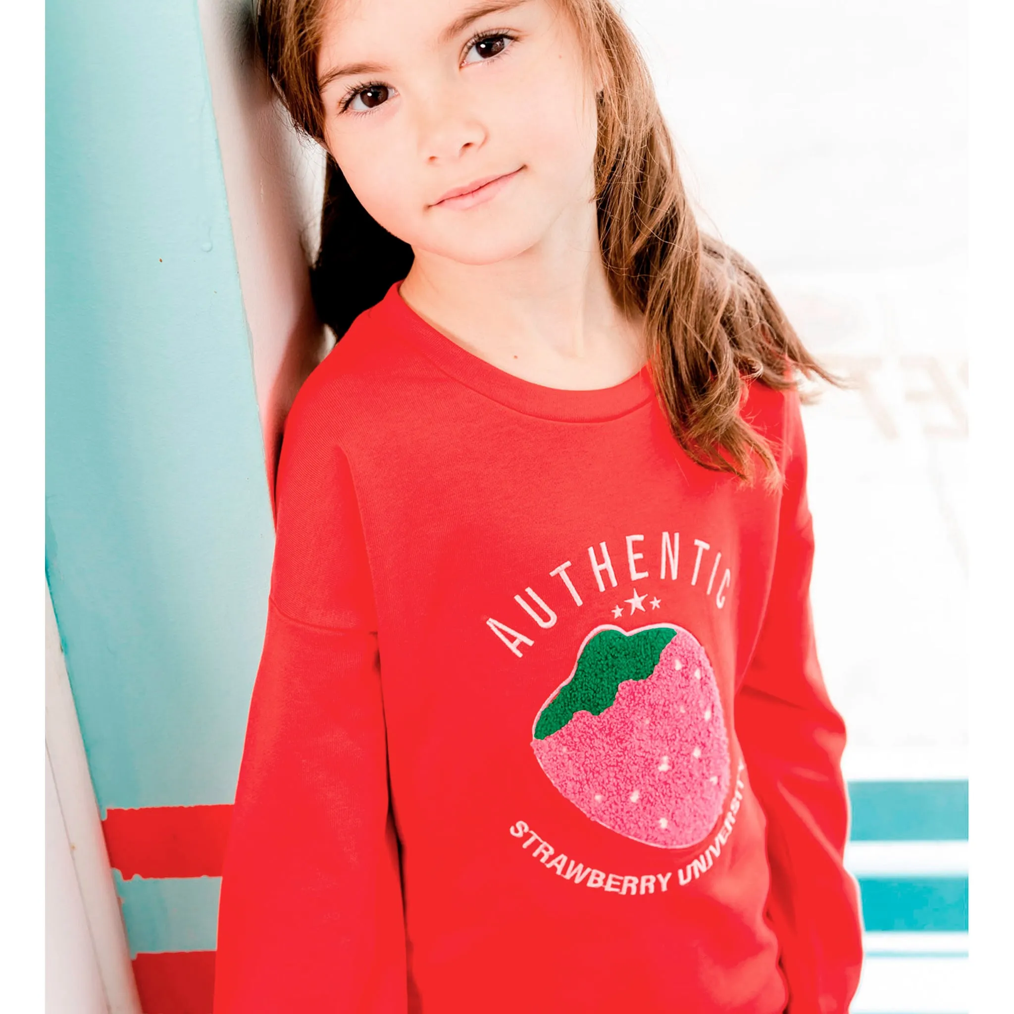 Deux par Deux Gilet Ouaté Fraise 3-6ans