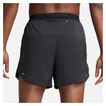 Short Nike Stride 5in Noir Homme