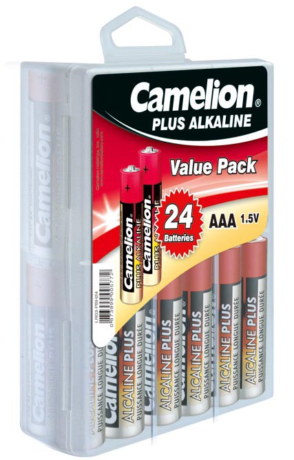 Batterie AAA Camelion Plus Alkaline 24 Stk.