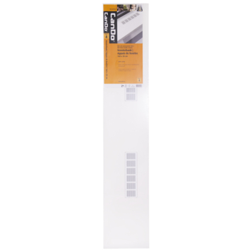 CanDo Vensterbank Radiatorbekleding Wit MDF 160x30 cm
