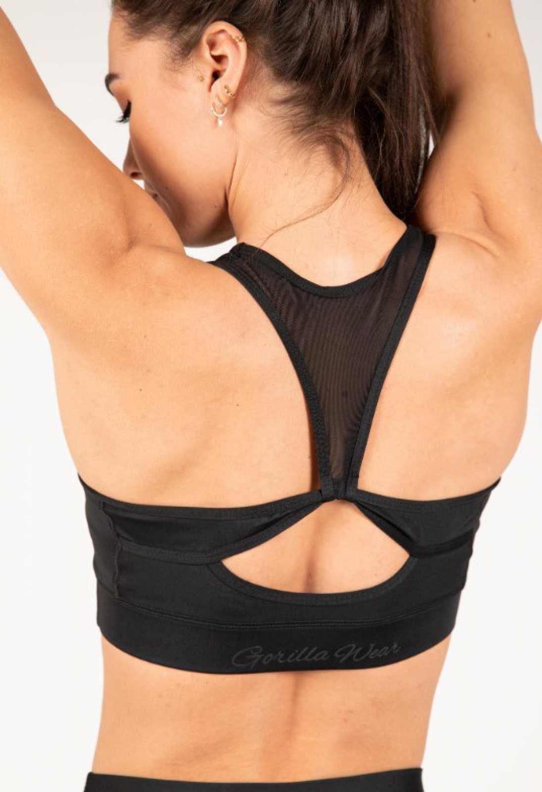 Sutiã esportivo Gorilla Wear Meta Sports verde-oliva