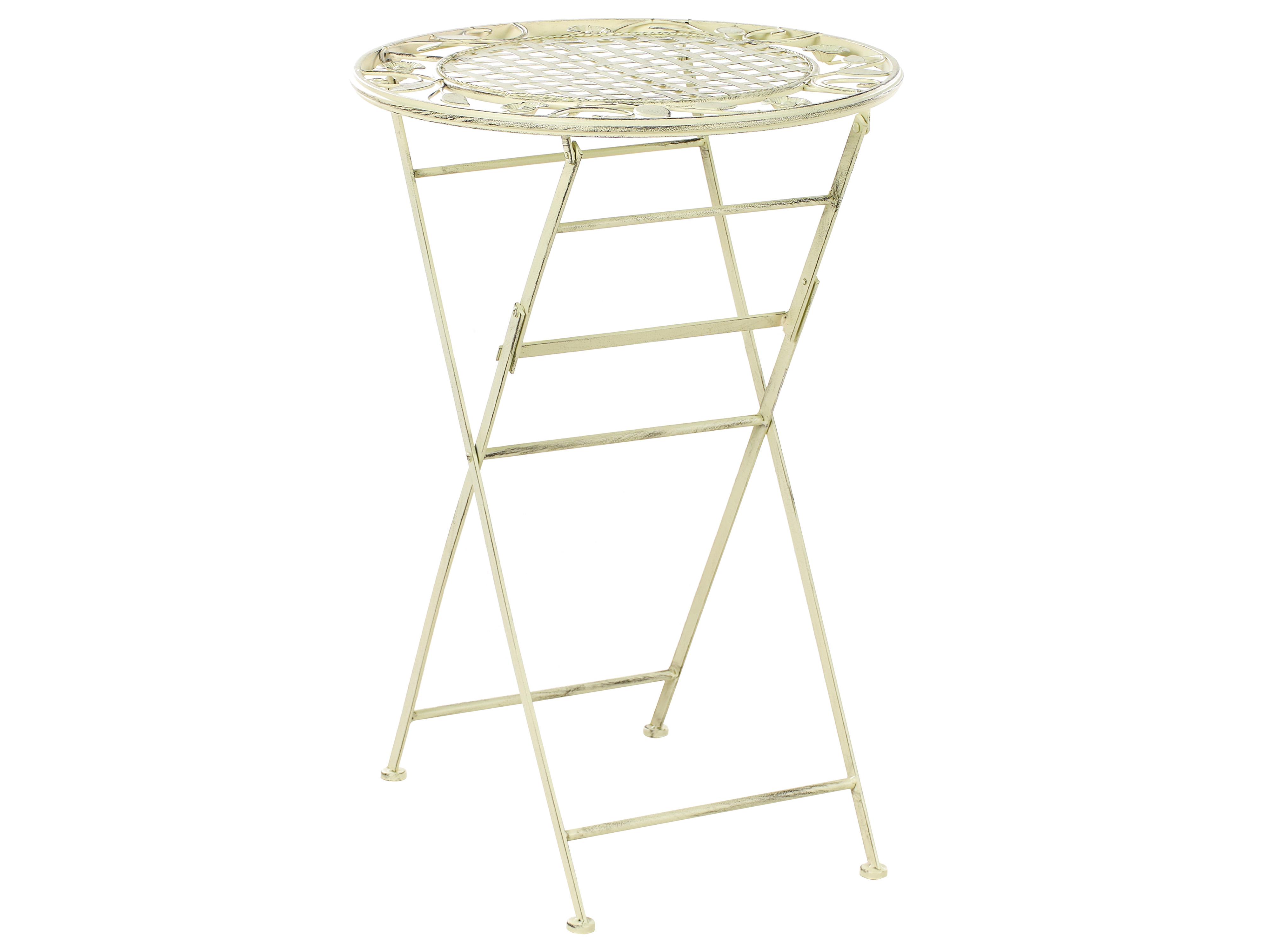 Tuin bartafel BIVIO 60 cm 60 cm Metaal Lichtgroen