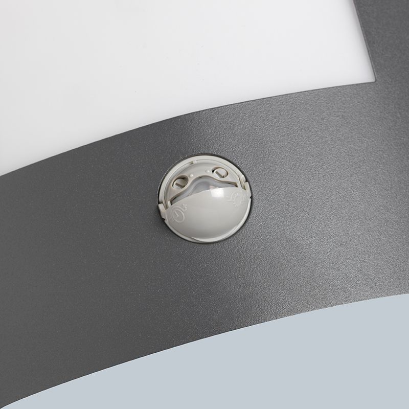 Buitenwandlamp antraciet met bewegingssensor IP44 - Emmerald 1