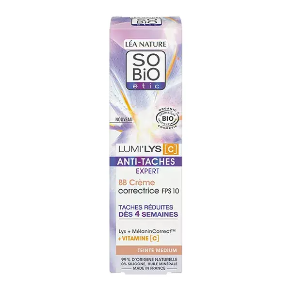 Léa Nature SO BiO étic Lumilys C Creme Corretivo BB Orgânico 40ml