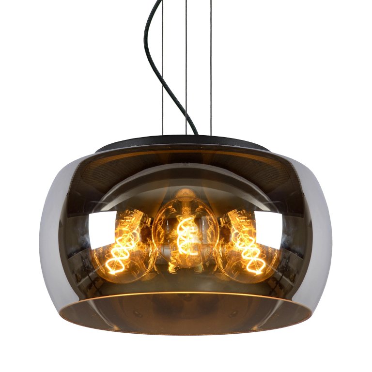 Lucide Olivia hanglamp Ø40 fumé