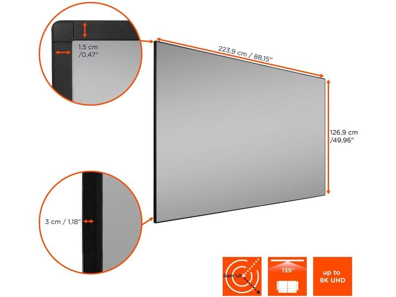Celexon HomeCinema UST BrightOnyx 100