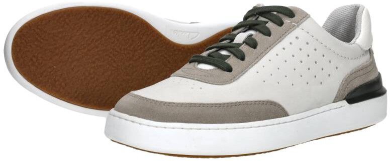 Clarks Court Lite Tor gebroken wit