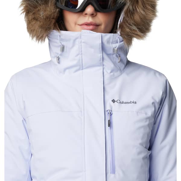 Veste de ski COLUMBIA AVA ALPINE II INSULATED JACKET W SNOWDRIFT/NIMBUS GREY LINING