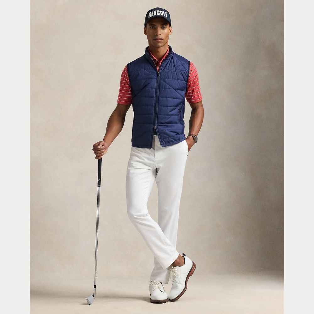 RLX Hybrid Full Zip Vest Navy
