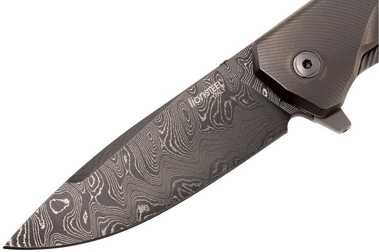 LionSteel TRE DR GY Titanium, Raindrop-damast