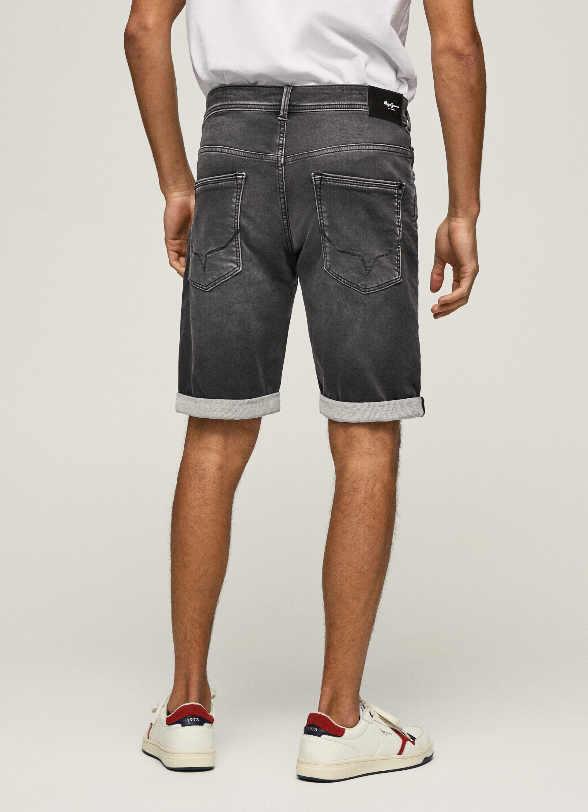 Bermuda Jack de corte regular - jeans