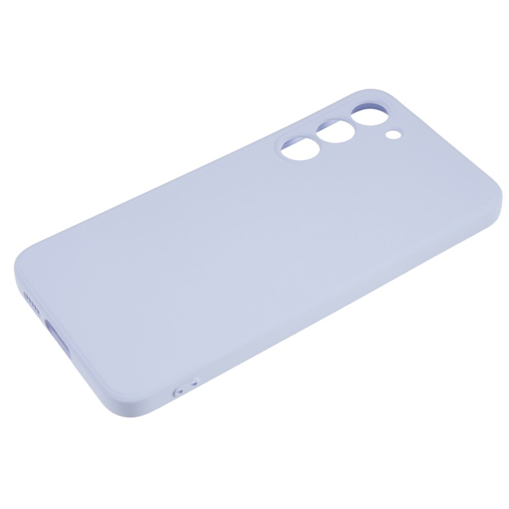Samsung Galaxy S23 5G Gummi Case Hülle mit Kameraschutz - Blaulila (Matt)