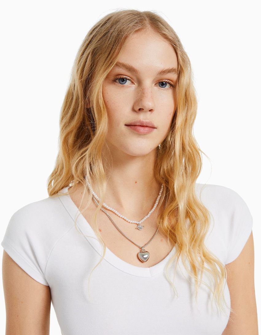 Conjunto de 4 colares de corrente