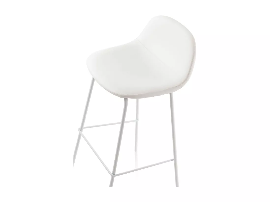 Set de 2 Tabourets STING blanc