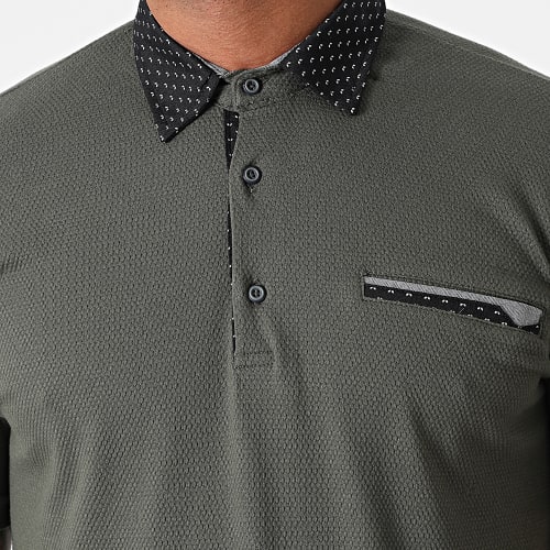 Polo Manches Courtes JP-849 Vert Kaki