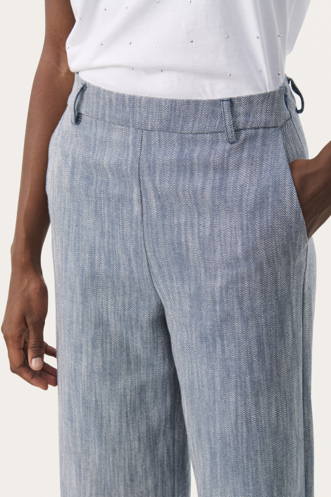 Part Two blauwe dames broek