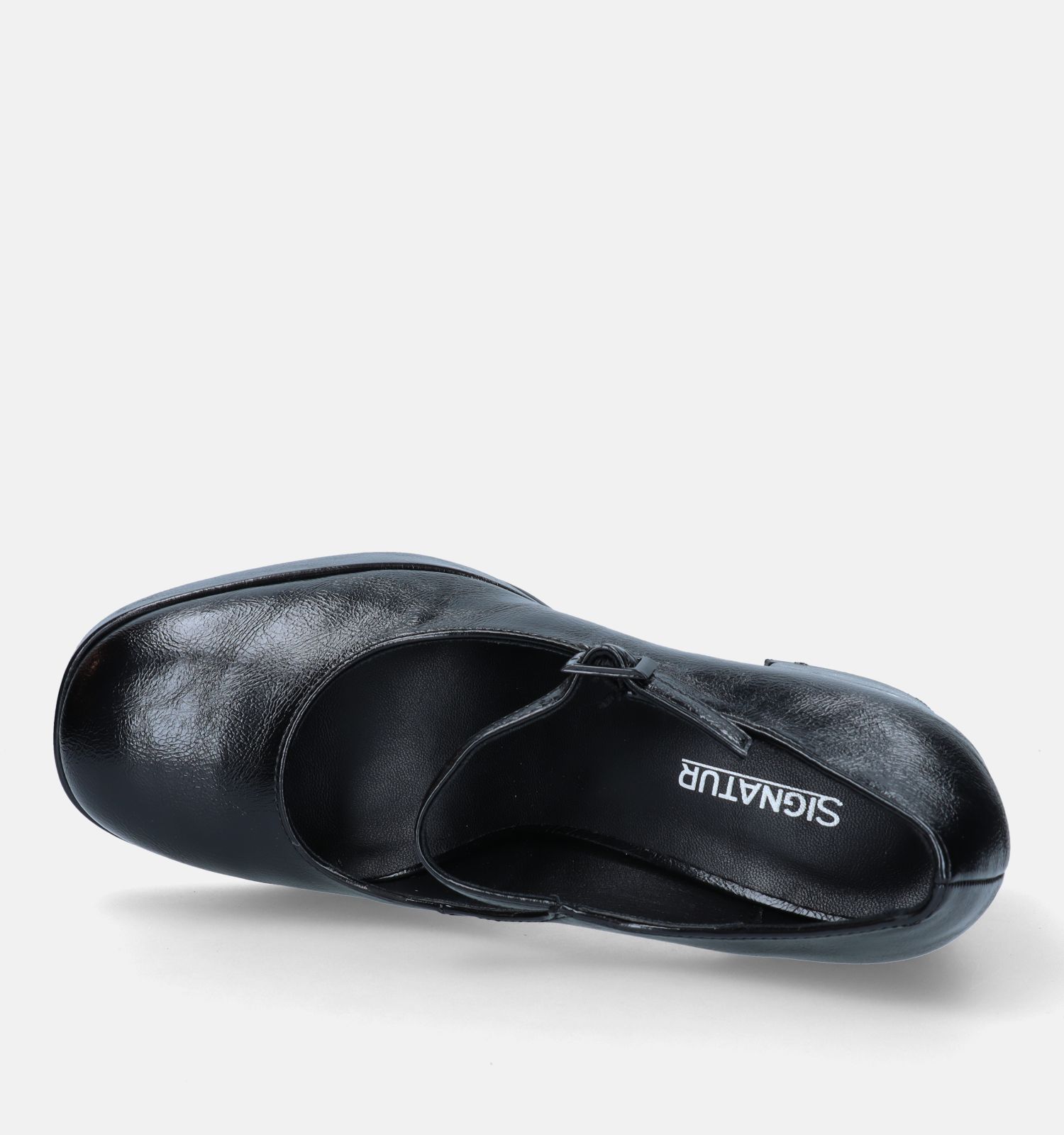 Pumps met bandje zwart